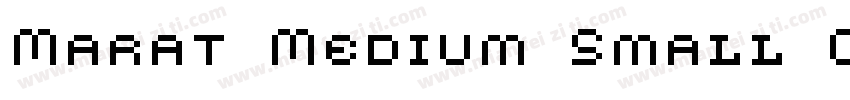 Marat Medium Small C字体转换